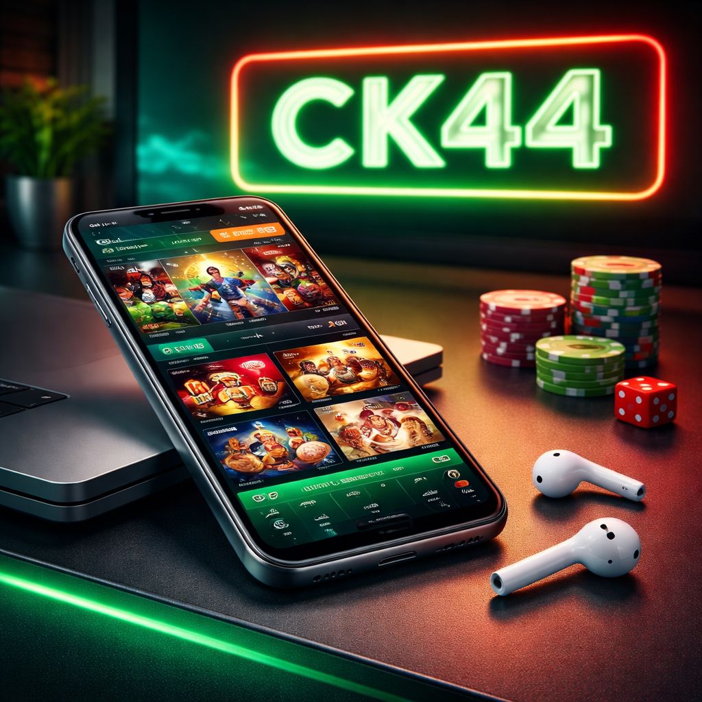 CK44 ক্যাসিনো এবং বাজি হোমপেজ মোবাইল-প্রথম বাংলাদেশ গেমিং লেআউটে প্রদর্শিত